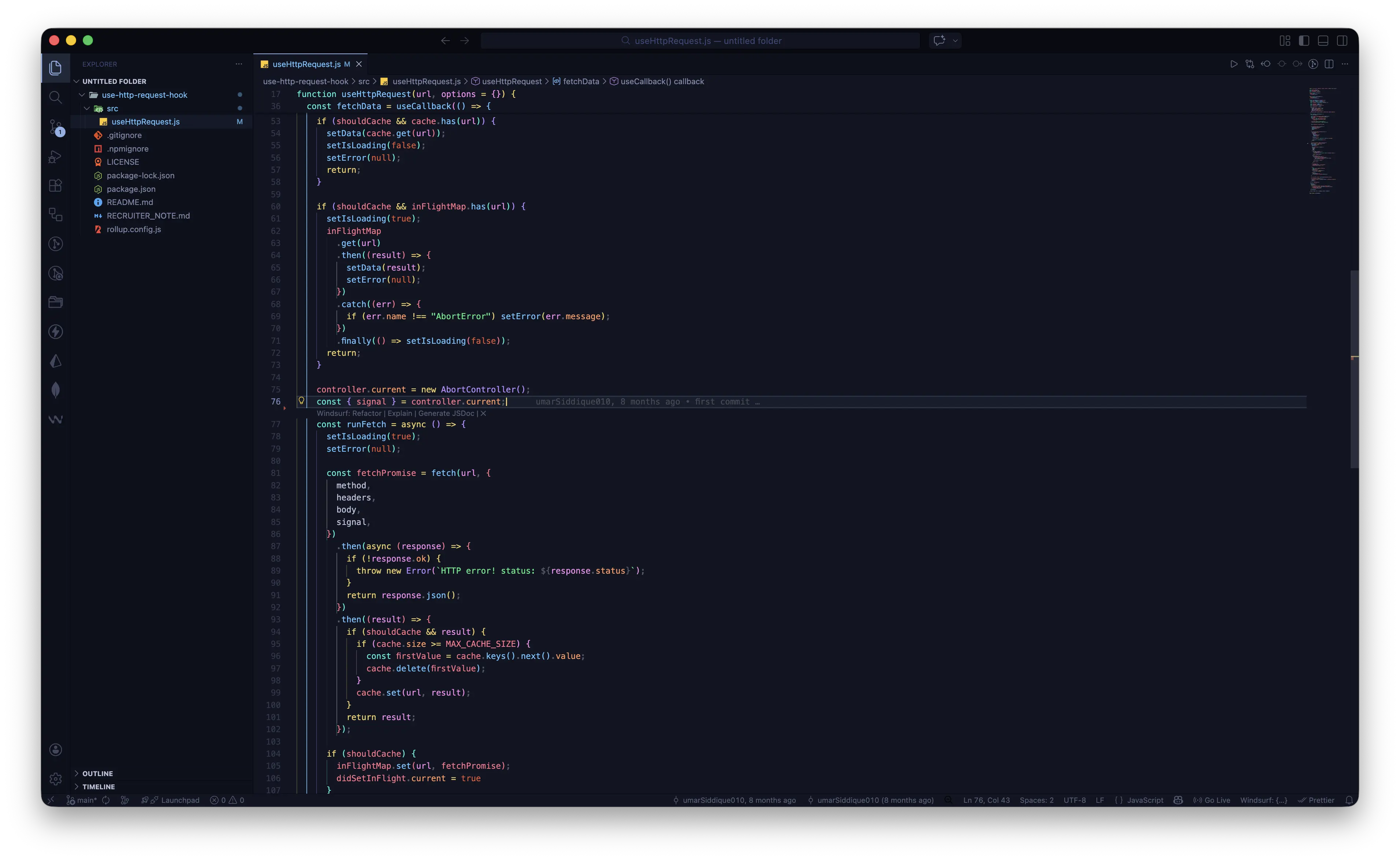 useHttpRequest Desktop View